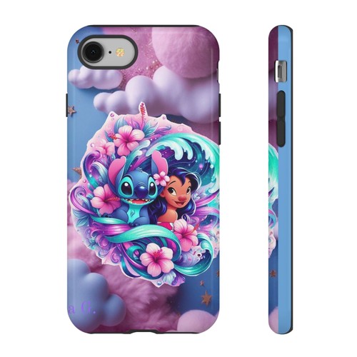 Lilo stitch floral wave - &,